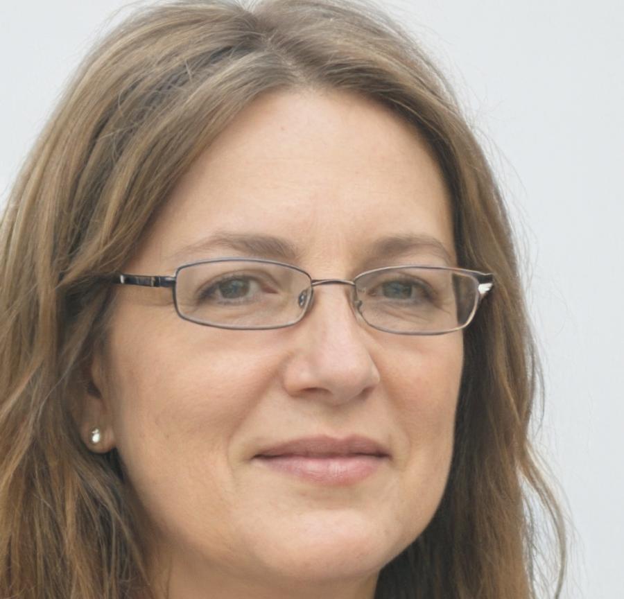 Chef Maren Fjellstad demonstrating vegetable preparation